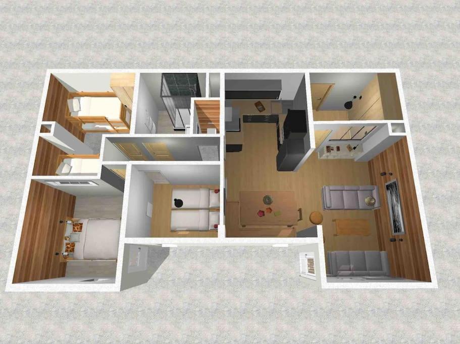 Génos Appartement T4 8 Couchages Spacieux Et Cosy Au Pied Des Pistes מראה חיצוני תמונה