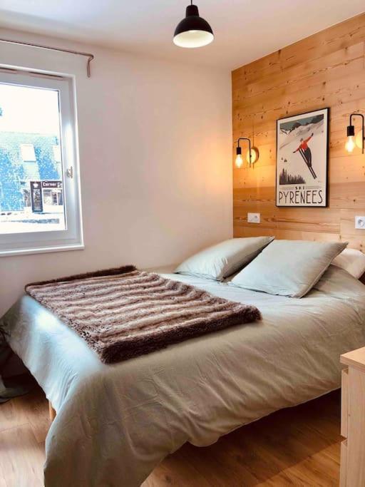 Génos Appartement T4 8 Couchages Spacieux Et Cosy Au Pied Des Pistes מראה חיצוני תמונה