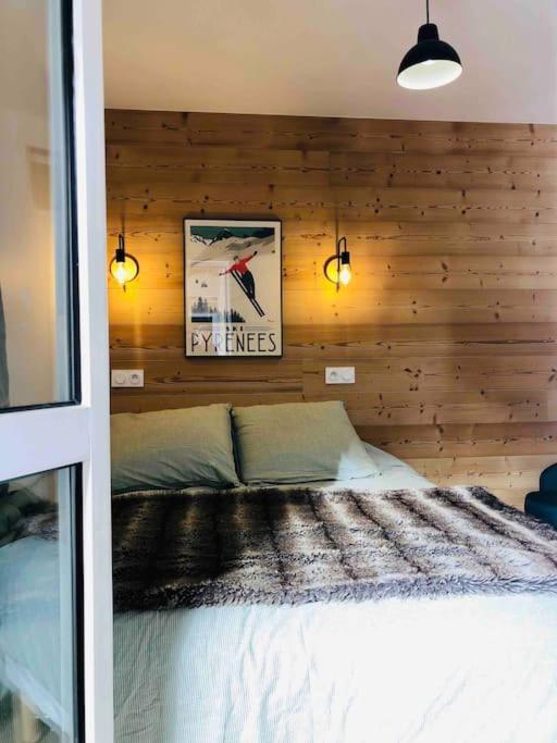 Génos Appartement T4 8 Couchages Spacieux Et Cosy Au Pied Des Pistes מראה חיצוני תמונה