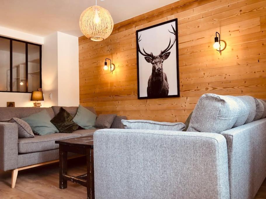 Génos Appartement T4 8 Couchages Spacieux Et Cosy Au Pied Des Pistes מראה חיצוני תמונה